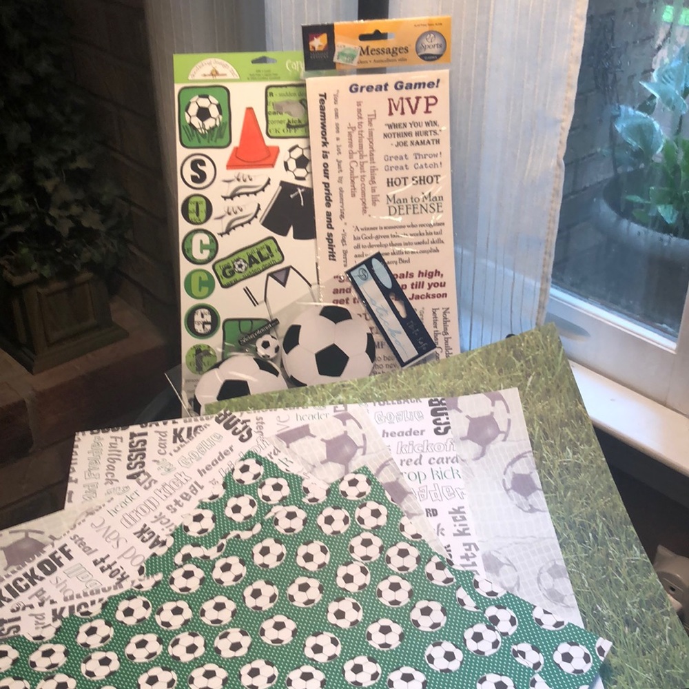 Soccer scrapbook bundle